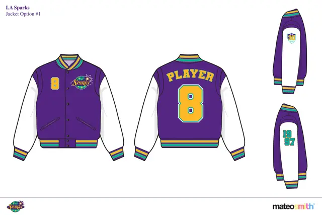 LA Sparks: 30th Season Commemorative Jacket